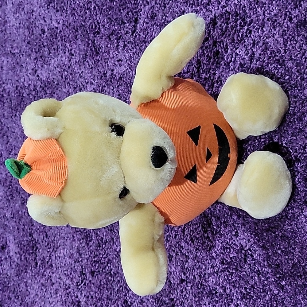 Large Sugarloaf Teddy Bear Jack O Lantern Costume Plush